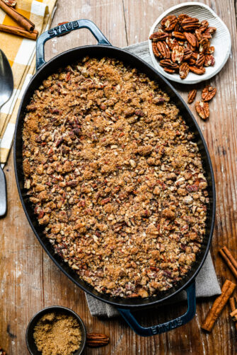 Sweet Potato Casserole With Pecan Topping The Novice Chef   Sweet Potato Casserole With Pecan Topping 11 335x502 