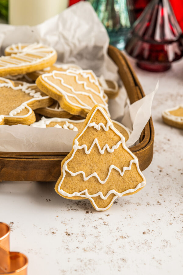Easy Christmas Sugar Cookies with Icing | The Novice Chef
