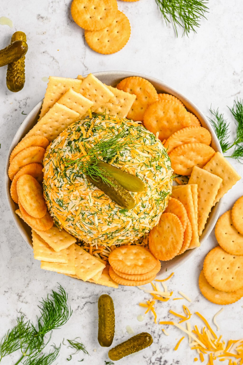 Dill Pickle Cheese Ball The Novice Chef