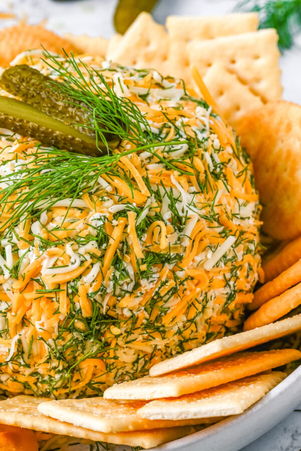 Dill Pickle Cheese Ball The Novice Chef