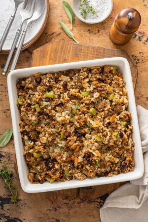 Easy Sausage Stuffing | The Novice Chef
