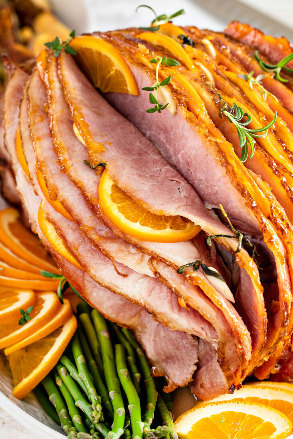 Orange Glazed Ham Recipe How To Cook A Spiral Ham