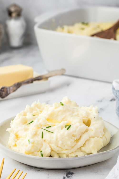 Creamy Make-Ahead Mashed Potatoes | The Novice Chef