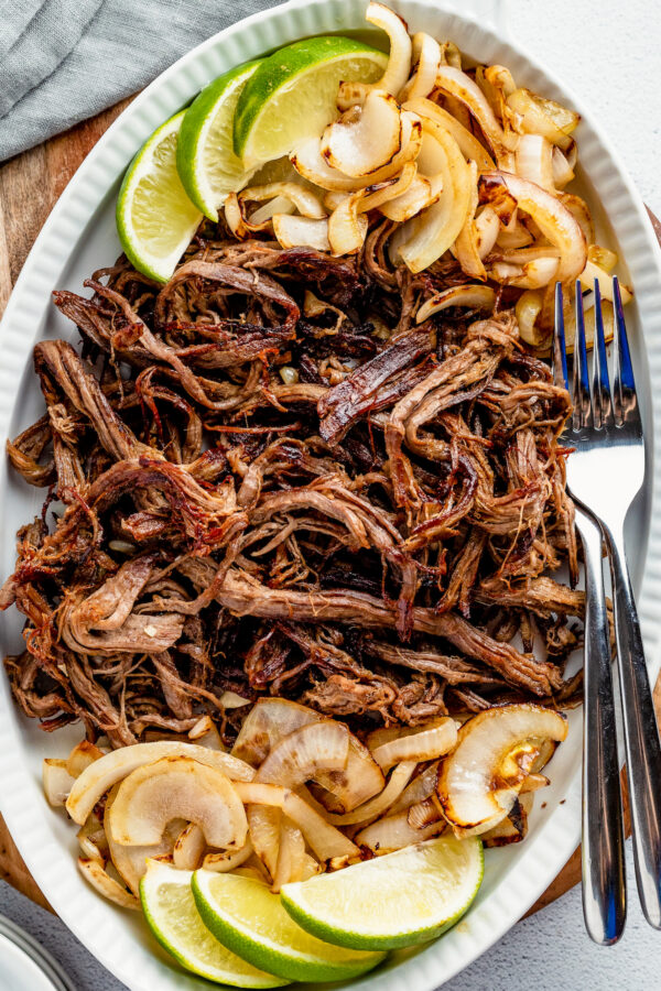 Vaca Frita (Crispy Shredded Beef) The Novice Chef