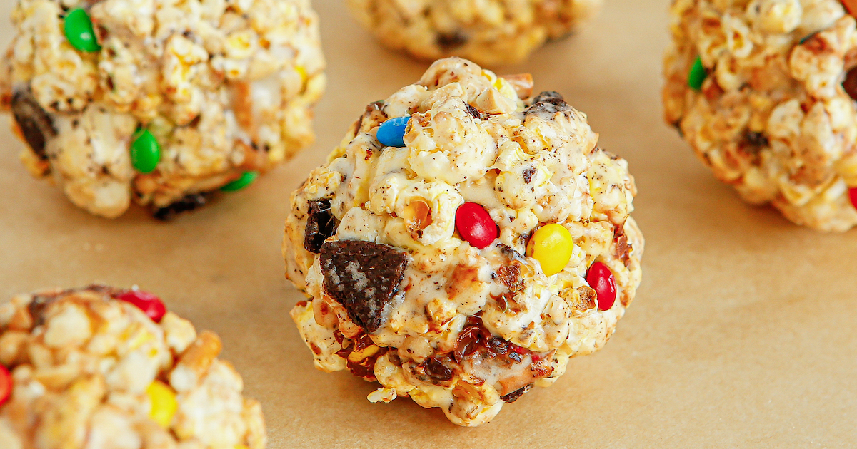 Loaded Popcorn Balls