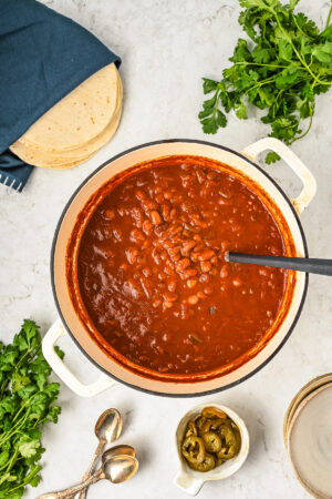 Ranch Style Beans Recipe The Novice Chef   Ranch Style Beans 6 300x450 