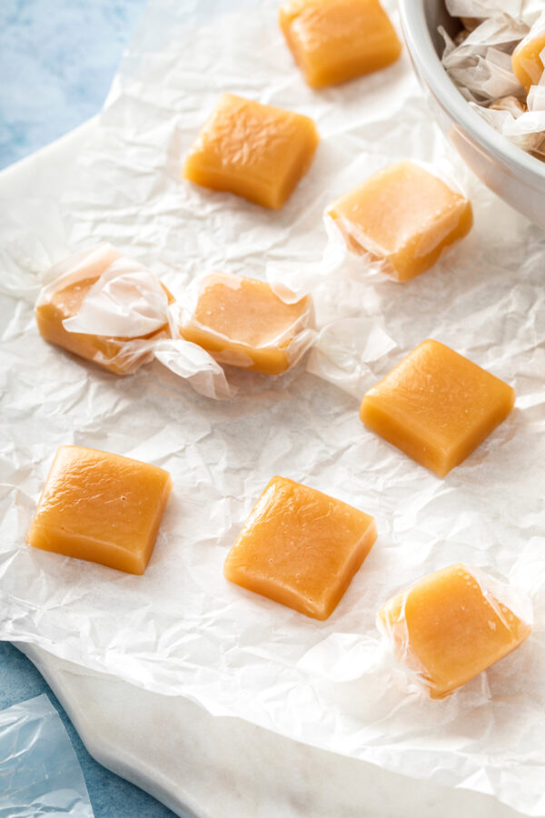 Soft Rum Caramels - The Novice Chef