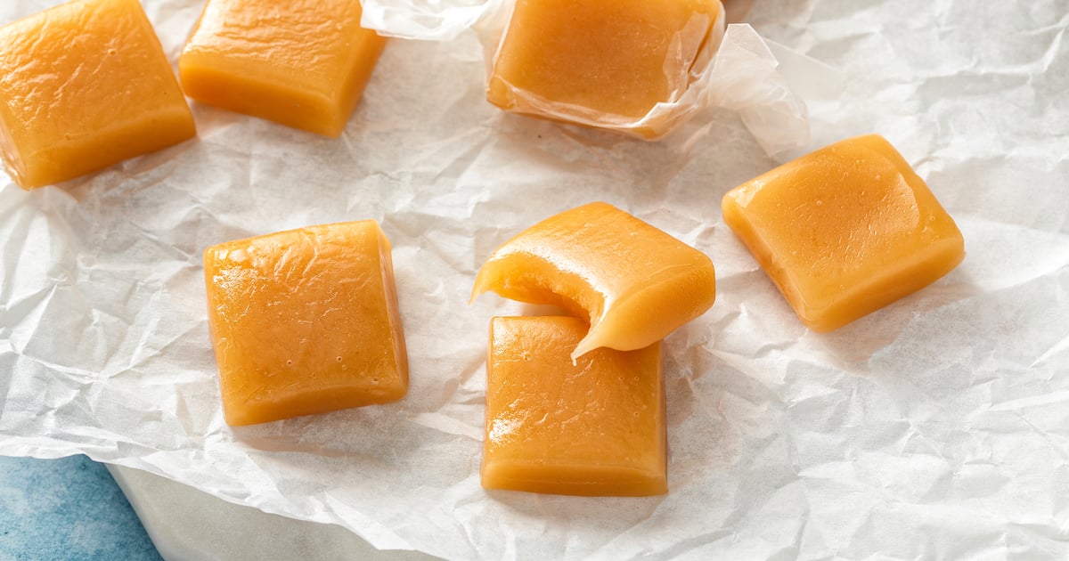 Soft Rum Caramels The Novice Chef