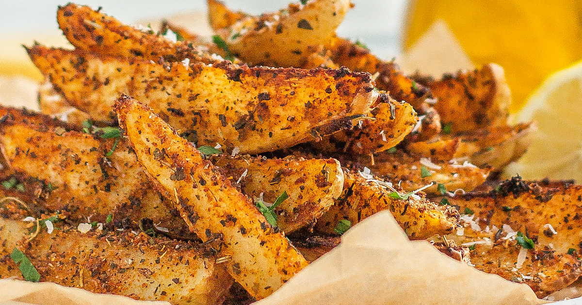 Best Air Fryer Potatoes Wedges - A Southern Soul