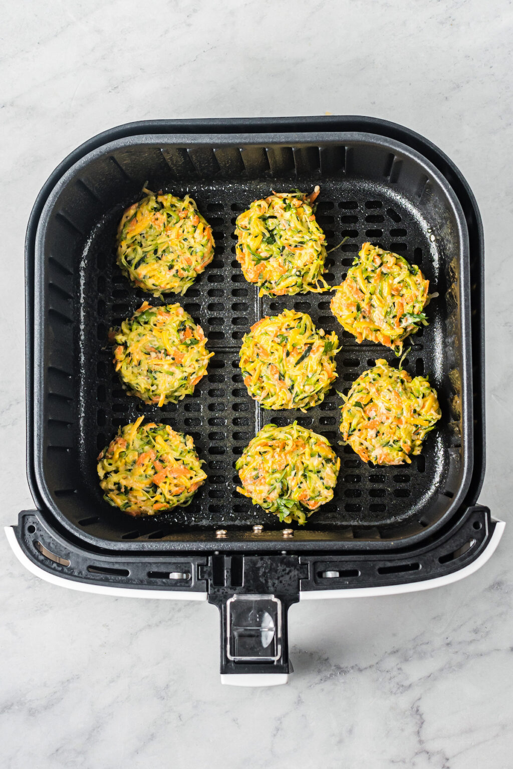 Air Fryer Zucchini Fritters The Novice Chef