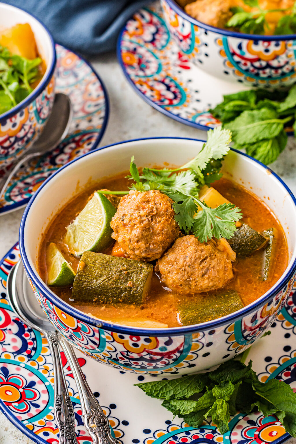 Caldo de Albondigas (Mexican Meatball Soup) The Novice Chef