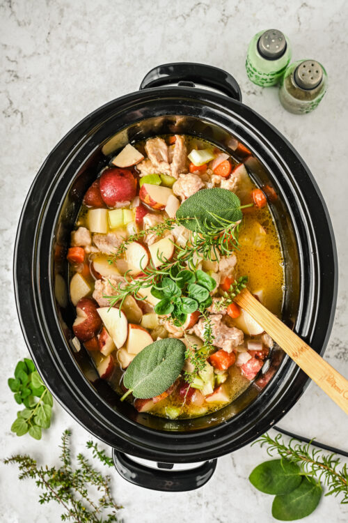 Crock Pot Chicken Stew | The Novice Chef