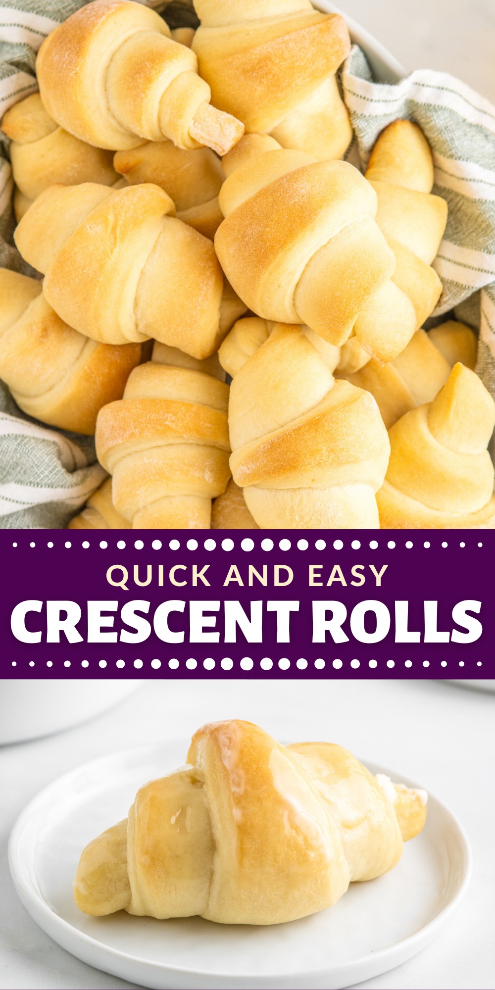 Homemade Crescent Rolls | The Novice Chef