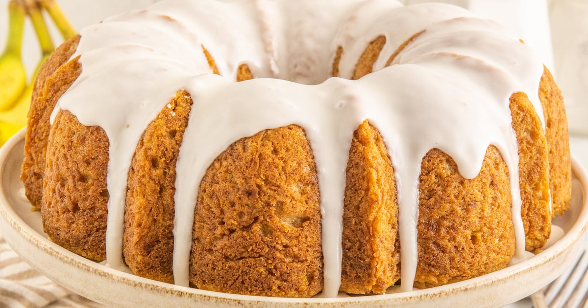 Banana Bundt Cake The Novice Chef