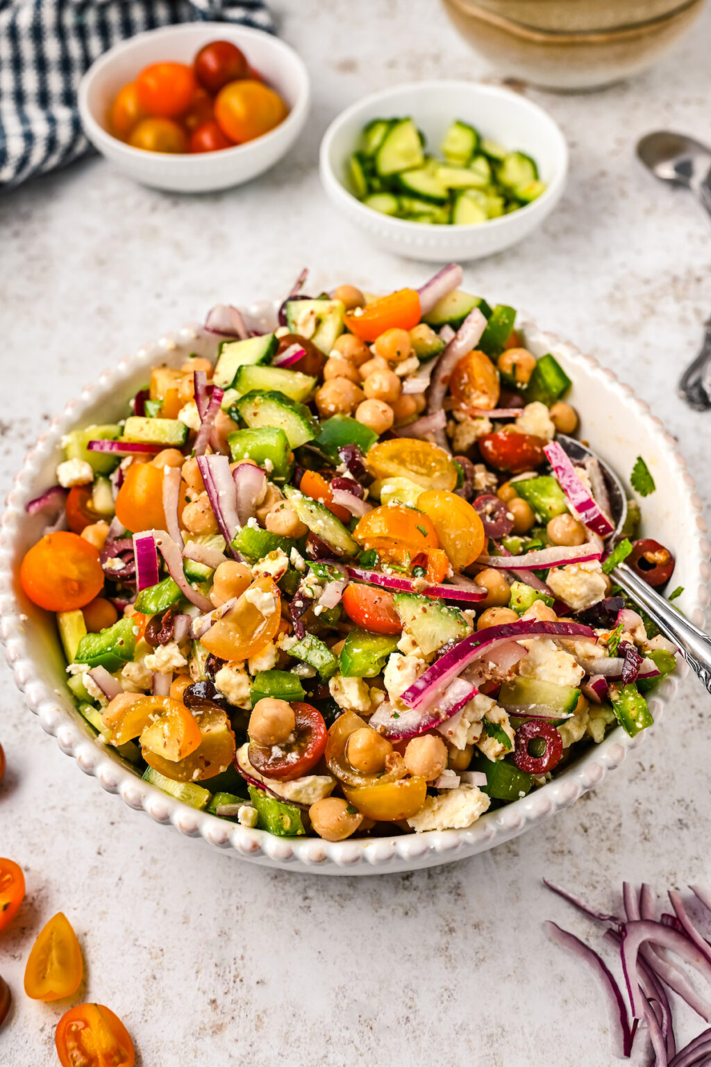 Chickpea Salad The Novice Chef