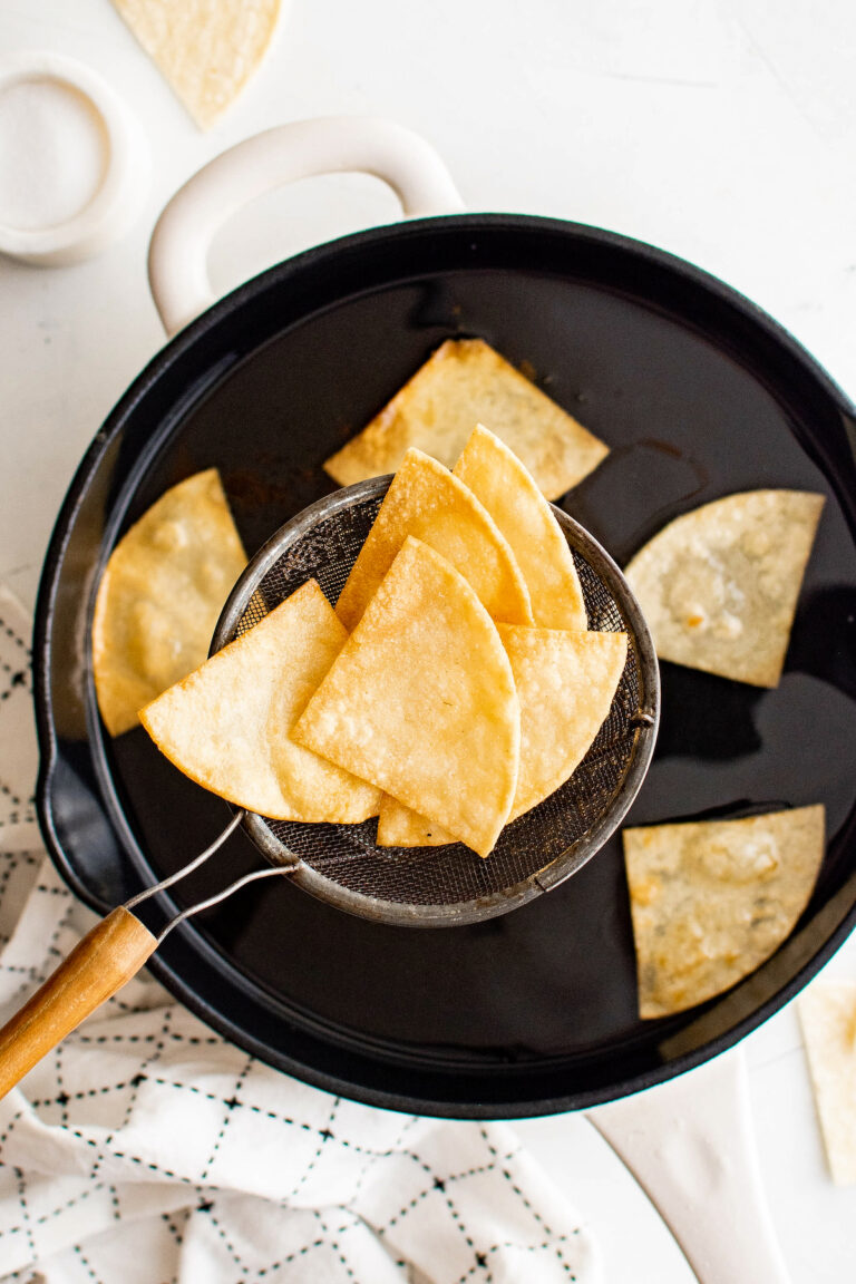 Homemade Corn Tortilla Chips Recipe The Novice Chef