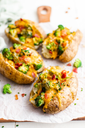 Loaded Baked Potato Recipe | The Novice Chef