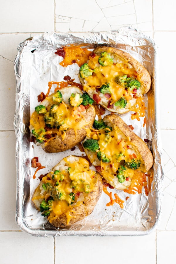 Loaded Baked Potato Recipe | The Novice Chef