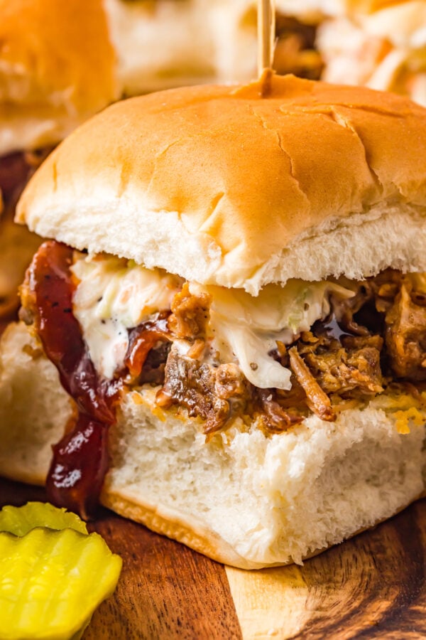 Bbq Pulled Pork Sliders The Novice Chef