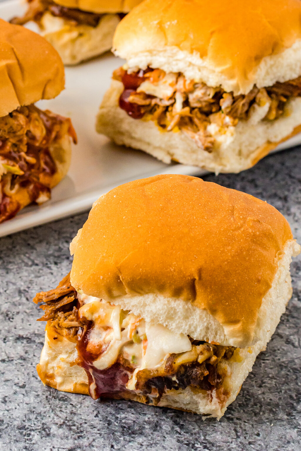 BBQ Pulled Pork Sliders The Novice Chef