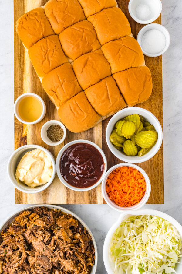 BBQ Pulled Pork Sliders The Novice Chef