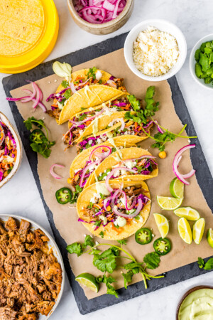 Pulled Pork Tacos | The Novice Chef