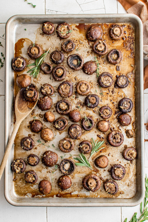 Easy Roasted Mushrooms The Novice Chef
