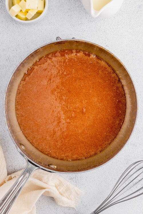 Salted Caramel Sauce Recipe The Novice Chef