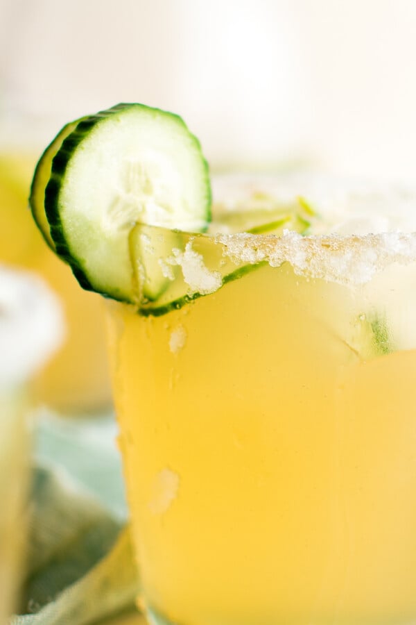 Cucumber Margaritas Recipe The Novice Chef