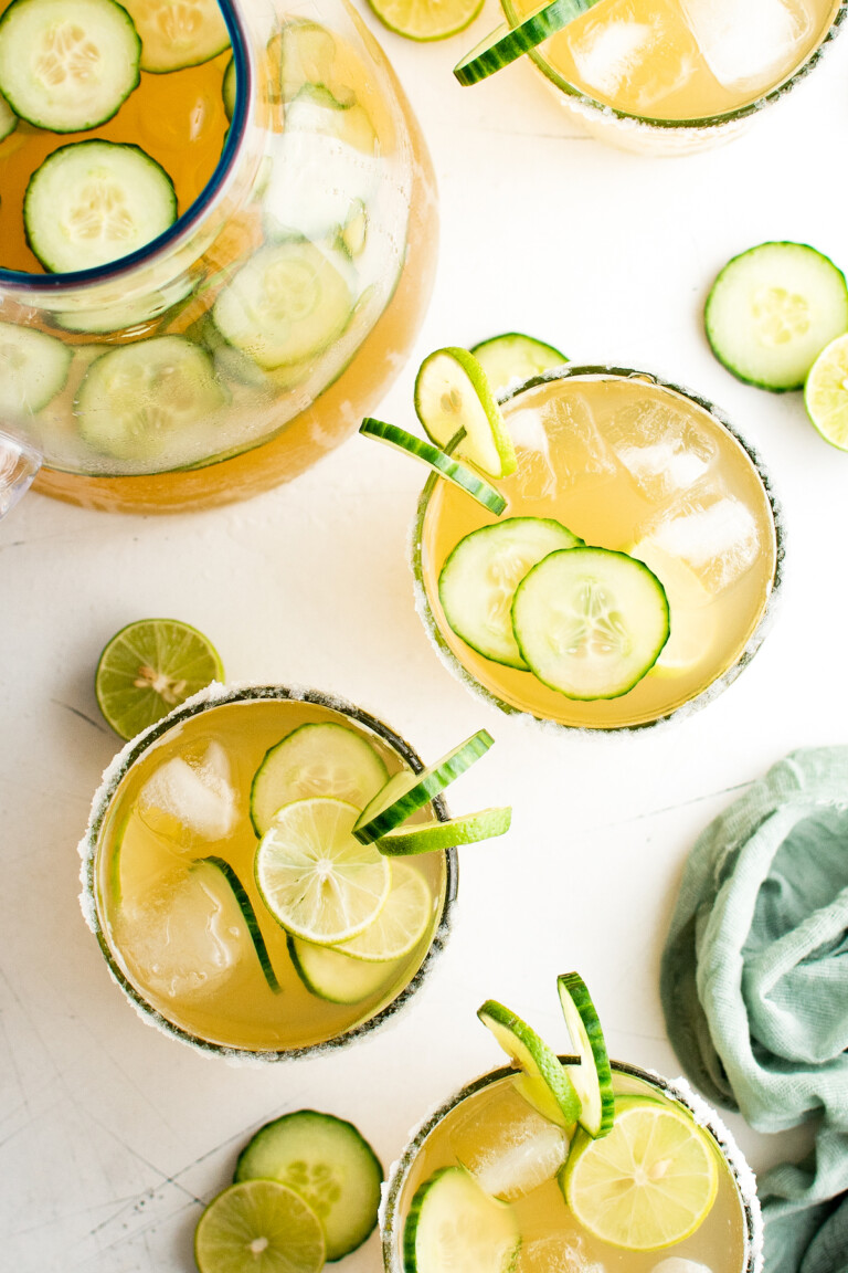 Cucumber Margaritas Recipe The Novice Chef
