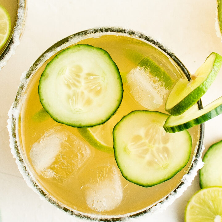 Cucumber Margaritas Recipe The Novice Chef
