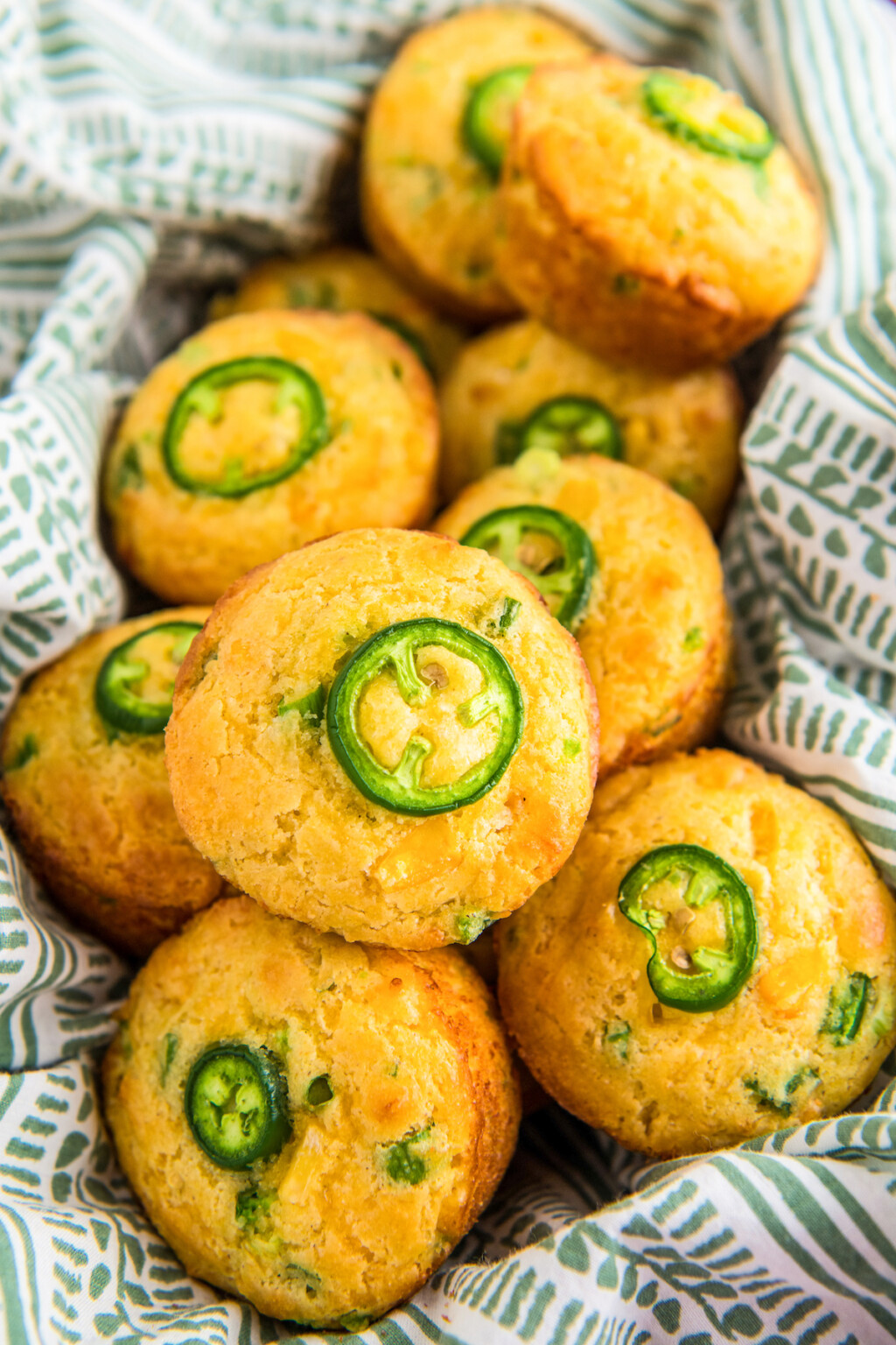 Jalapeño Cornbread Muffins The Novice Chef