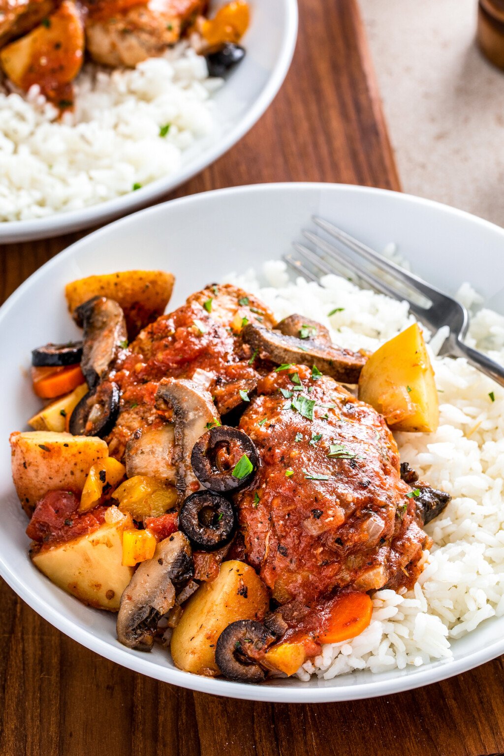 Crockpot Chicken Cacciatore Recipe The Novice Chef