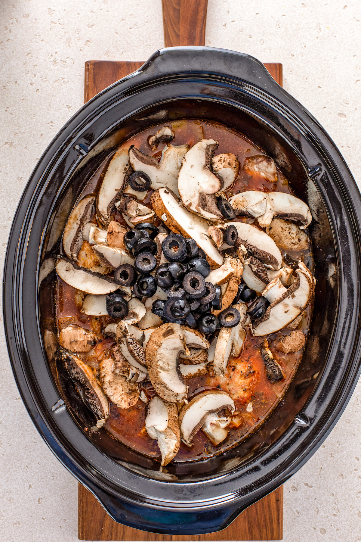 Crockpot Chicken Cacciatore Recipe The Novice Chef