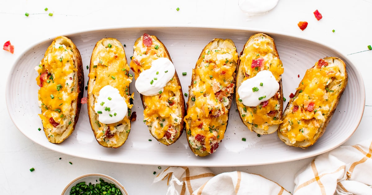 Twice Baked Potatoes (My Grandfather's Famous Recipe)