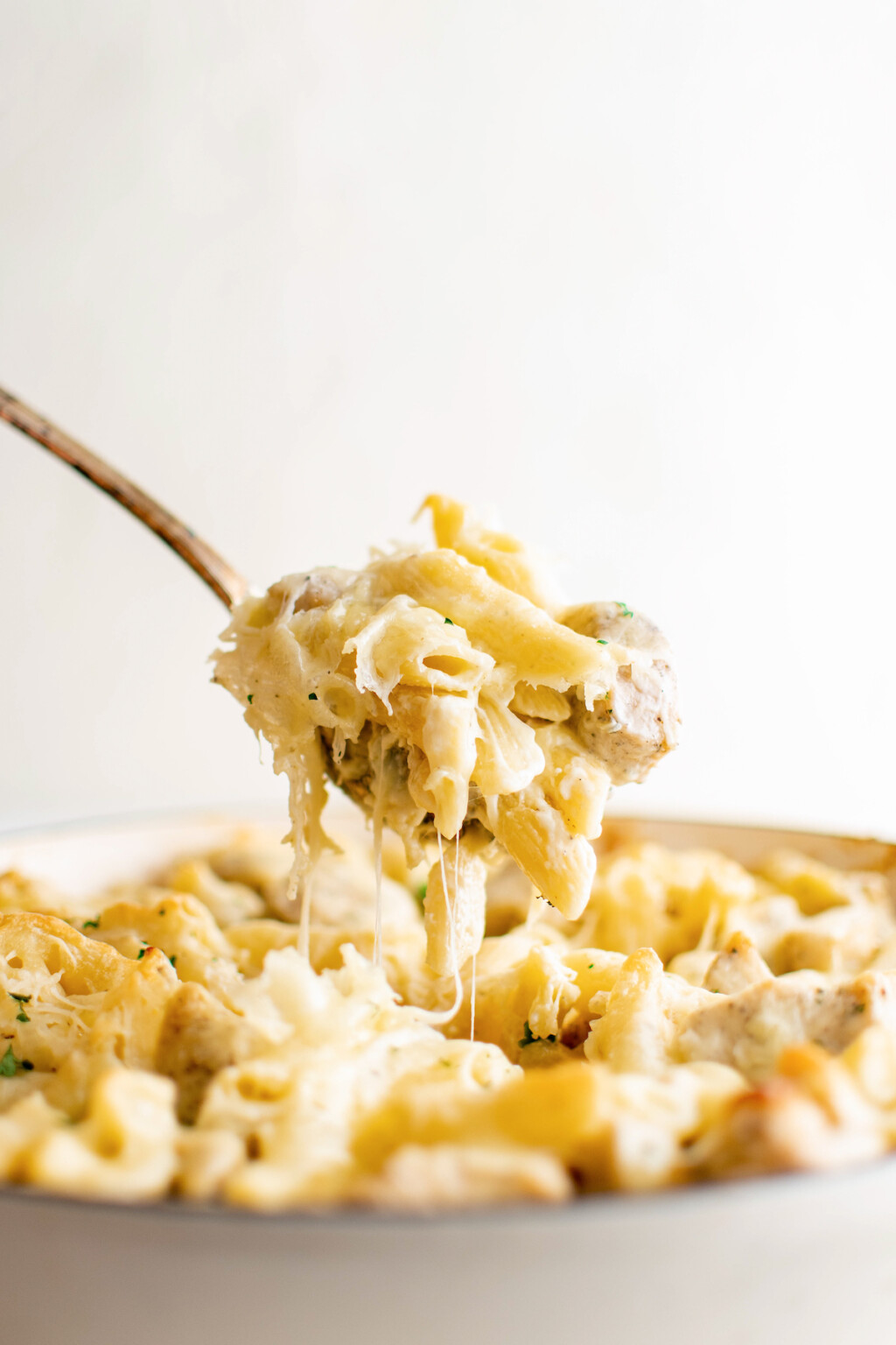 Easy Chicken Alfredo Bake Recipe l The Novice Chef