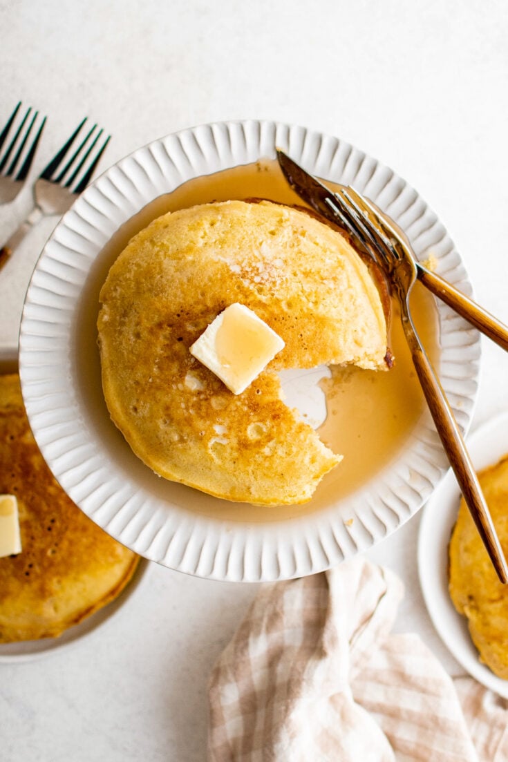 Johnny Cakes (Hoe Cakes) The Novice Chef