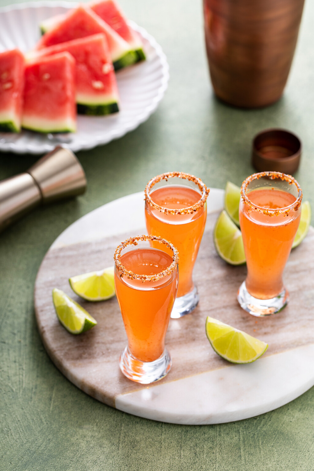 Mexican Candy Shot (Paleta Shot) | The Novice Chef