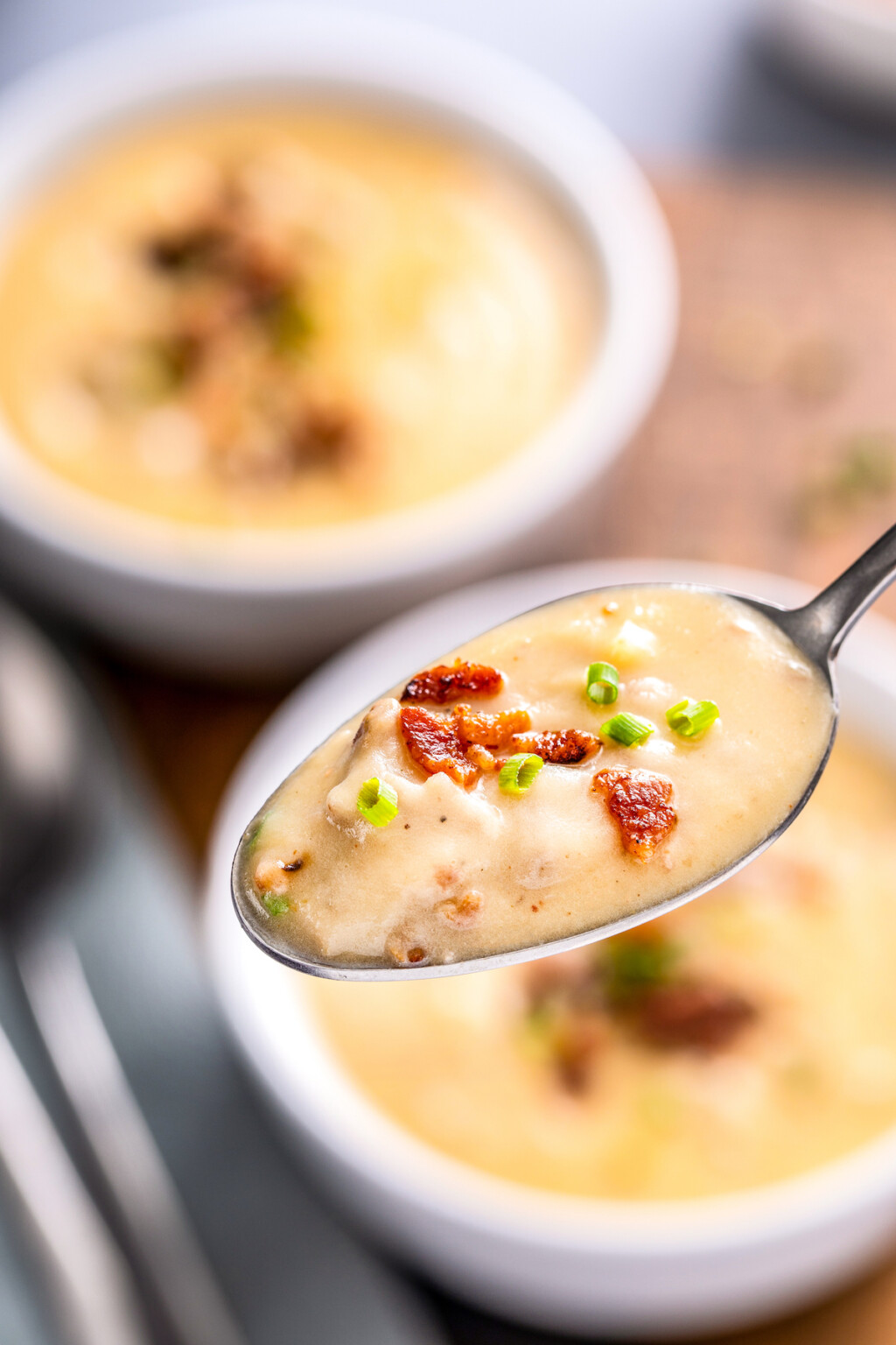 Crock Pot Potato Leek Soup with Sausage The Novice Chef
