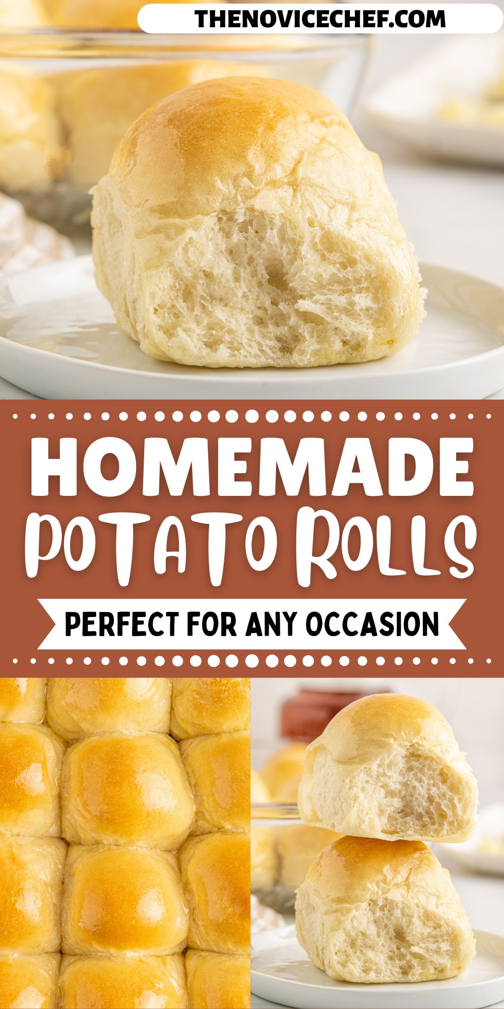 Dinner Potato Rolls Recipe | The Novice Chef