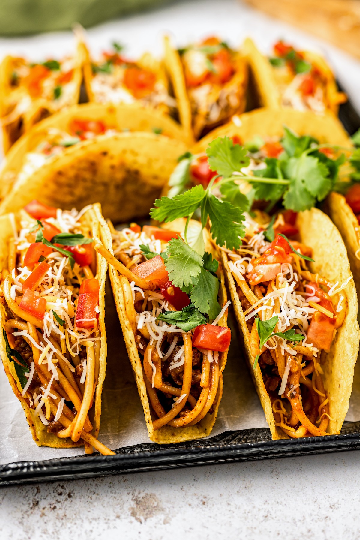 Fiesta Spaghetti Tacos Recipe 