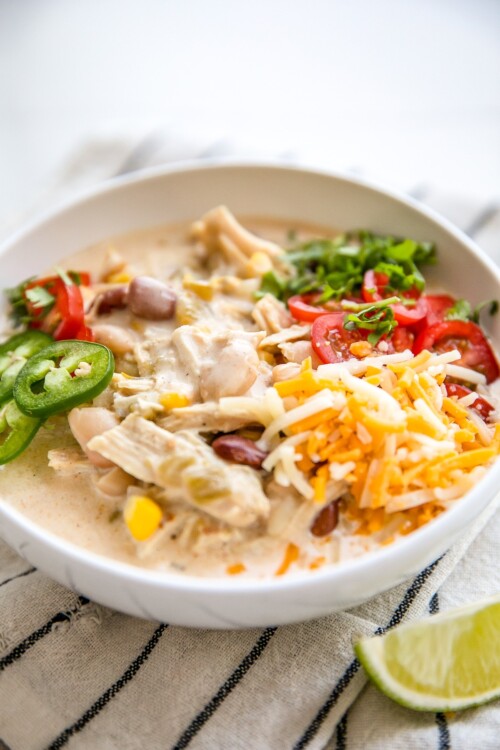 Creamy White Chili | The Novice Chef