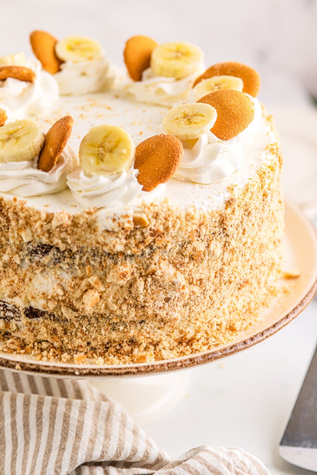 Banana Pudding Cake | The Novice Chef