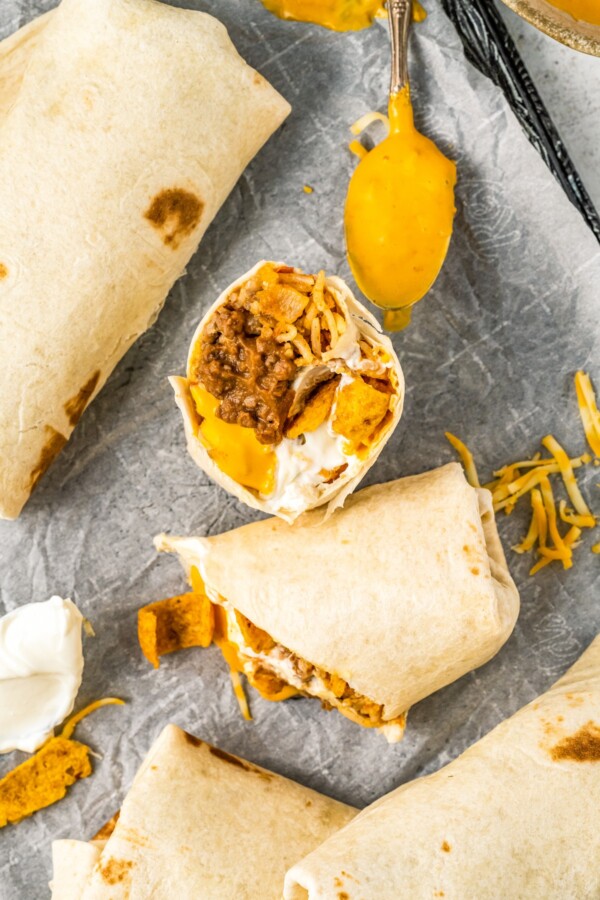Taco Bell Beefy Melt Burrito The Novice Chef