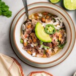 Landscape photo of carne en su jugo.