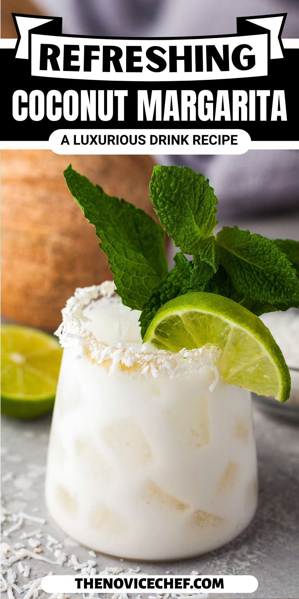 Coconut Margarita Recipe The Novice Chef