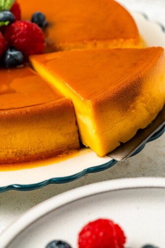 Flan de Queso Recipe | The Novice Chef