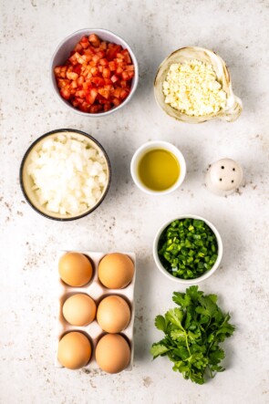 Huevos a la Mexicana Recipe The Novice Chef