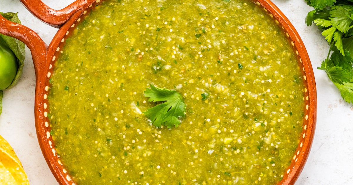 Salsa Verde Recipe The Novice Chef