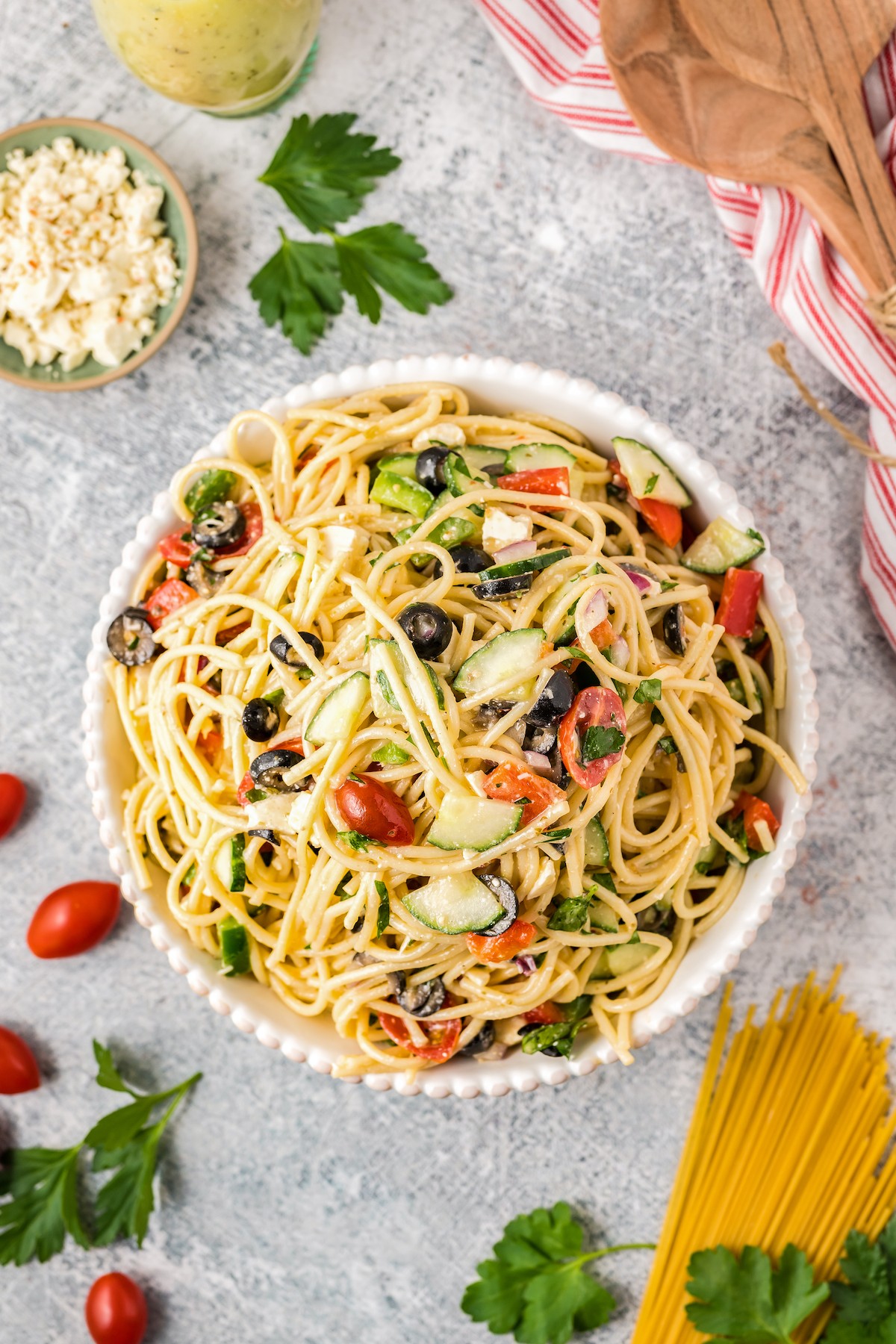 Spaghetti Salad | The Novice Chef